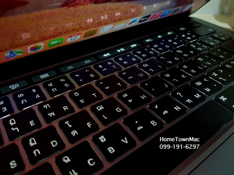 MacbookPro (Retina13-inch, 2020) Touchbar Quad-Core i5 1.4Ghz SSD 512Gb Ram 8Gb สี Space Gray น่าโดน รูปที่ 7