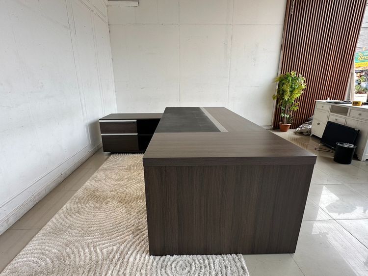 โต๊ะทำงานผู้บริหาร ทรงแอล แบรนด์ WORK STATION รูปที่ 6