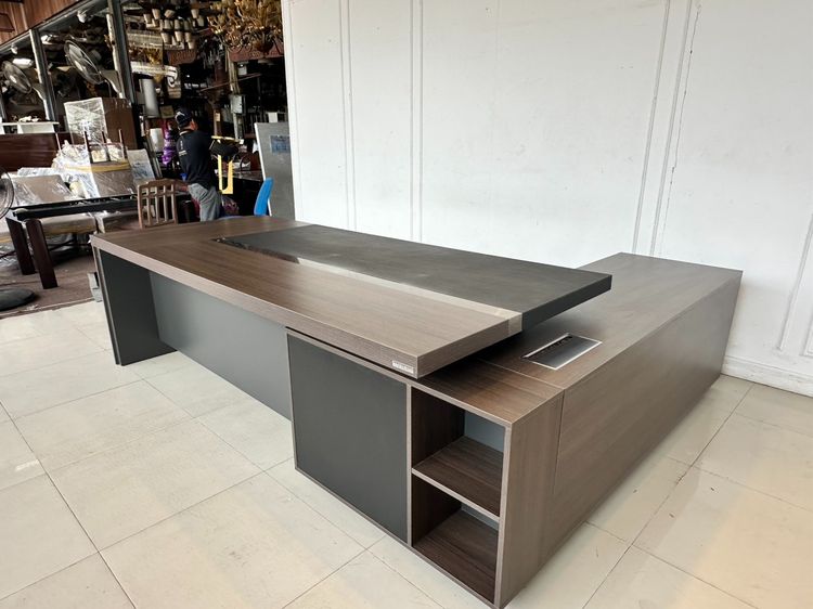 โต๊ะทำงานผู้บริหาร ทรงแอล แบรนด์ WORK STATION รูปที่ 3