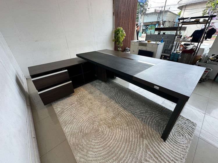 โต๊ะทำงานผู้บริหาร ทรงแอล แบรนด์ WORK STATION รูปที่ 8