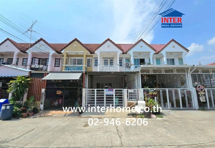 ทาวน์เฮ้าส์ 2 ชั้น 16 ตร.ว. หมู่บ้านลลิษา ซอยมังกร-นาคดี ถนนเทพารักษ์ เมืองสมุทรปราการ สมุทรปราการ