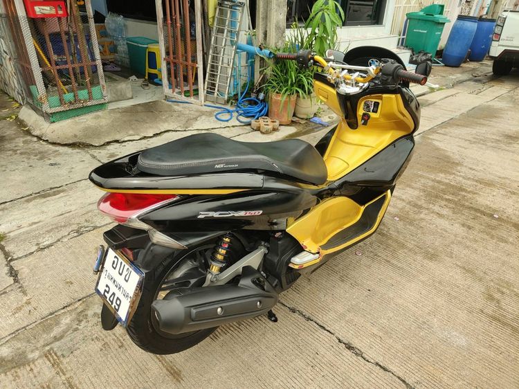 🛵ยังไงก็ขาย PCX 150 ปี 55 เครื่องดี สีสวย สตาร์ทมือ เล่มชุดโอนครบ+เปลี่ยนถ่ายน้ำมันเครื่องฟรี ขายตามสภาพ ไม่มีส่งฟรี รูปที่ 7