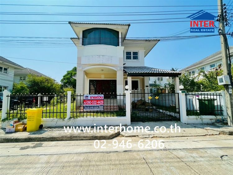 บ้านเดี่ยว 2 ชั้น 56.5 ตร.ว. หมู่บ้านเพลสแอนด์พาร์ค ประชาอุทิศ90 ซอยประชาอุทิศ90 ถนนประชาอุทิศ พระสมุทรเจดีย์ สมุทรปราการ