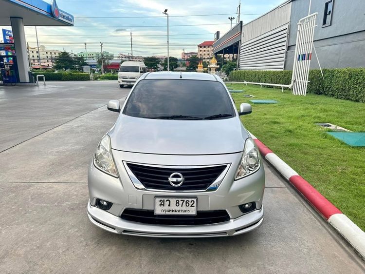 Nissan Almera 2012 1.2 VL Sedan เบนซิน ไม่ติดแก๊ส เกียร์อัตโนมัติ เทา รูปที่ 2