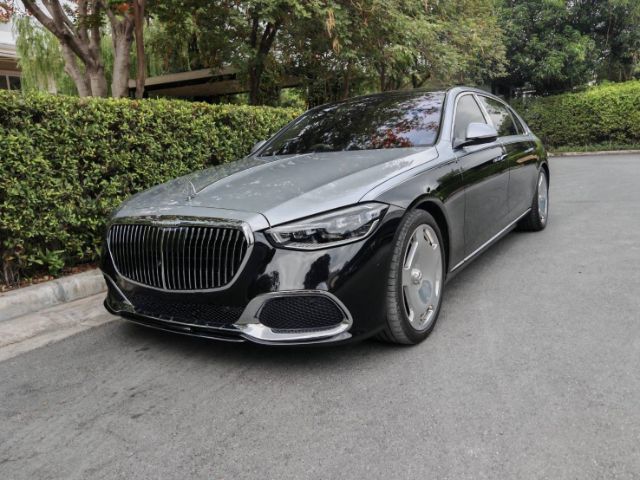 รถ Mercedes-Benz S-Class S580e สี เทา