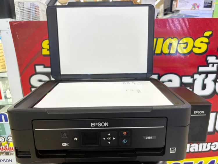 ปริ้นเตอร์ EPSON L485 🌇 พร้อมใช้งาน ✅ Wi-fi มือสอง ♻️ สภาพดี รูปที่ 4