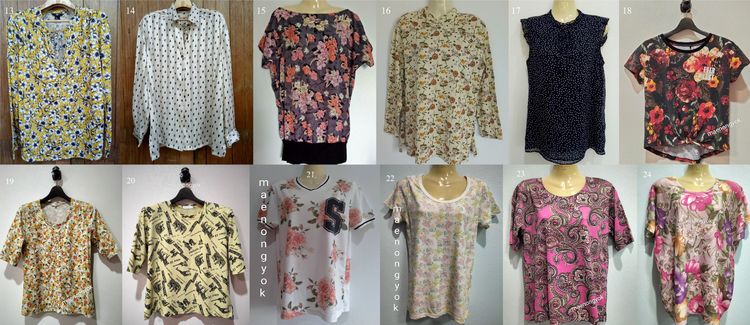 เสื้อสวย วินเทจ มือสอง พร้อมส่ง รูปที่ 2