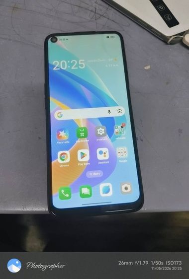 โทรศัพท์มือถือ OPPO A76 สีดำ รูปที่ 2