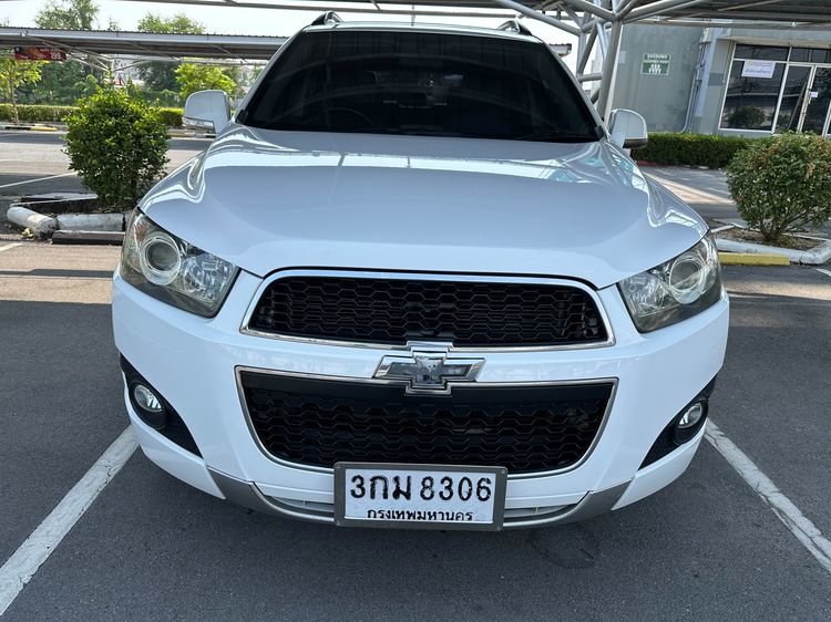 Chevrolet Captiva 2013 2.4 LSX Utility-car เบนซิน ไม่ติดแก๊ส เกียร์อัตโนมัติ ขาว รูปที่ 2