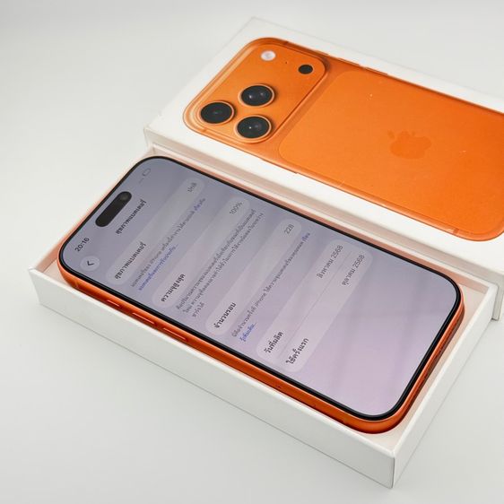 iPhone 17 Pro 256GB ประกันศูนย์ สุขภาพแบต100 รูปที่ 7
