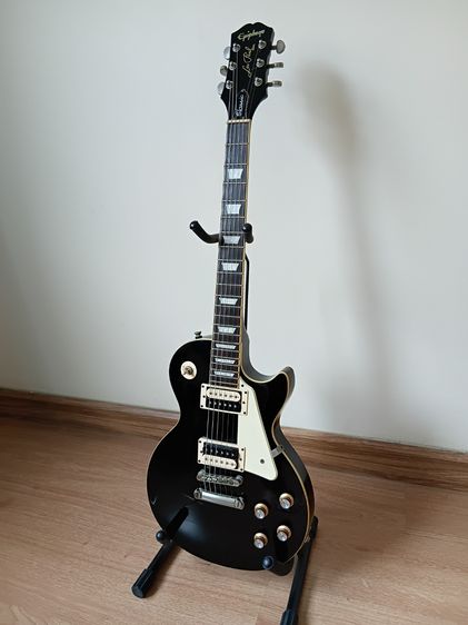 Epiphone Les Paul Classic พร้อมเคสไฟเบอร์อย่างดีคู่ตัว มีลูกกุญแจครบ (ลดราคาสุดๆ) รูปที่ 4