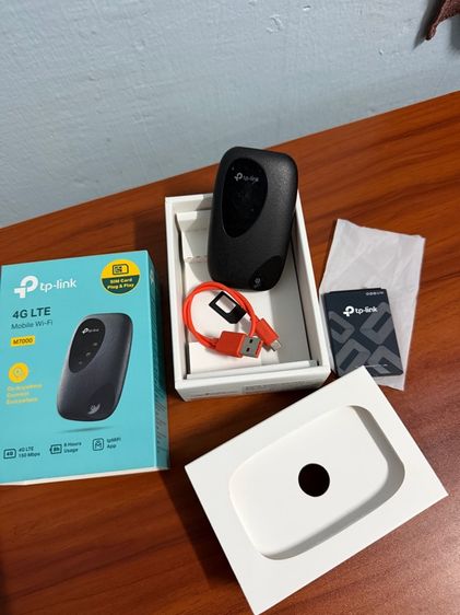 TP-Link M7000 Pocket WiFi พกพาไปได้ทุกที่ (4G LTE Mobile Wi-Fi) ใส่ซิมแล้วใช้ได้ทันที ไม่ต้องตั้งค่า