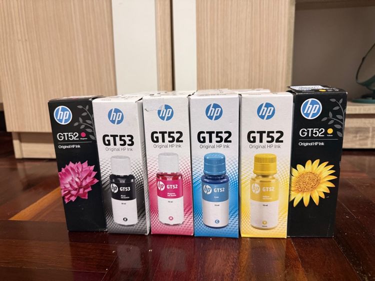 พริ้นเตอร์อิงค์แท้งค์ หมึก HP 52-53 Original HP Ink