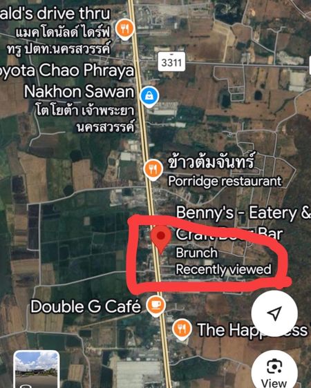 ขายที่ดินแปลงใหญ่ 24 ไร่ ติดถนนทางหลวงหมายเลข 1