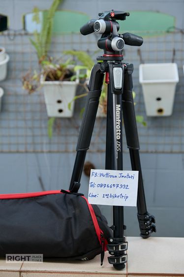 ขอขาย ขาตั้งกล้อง manfrotto 055 pro3 ใหม่ๆ