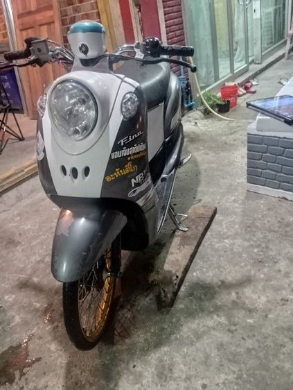 Yamaha Fino 2008 มีเล่มทะเบียนขาดเกิน 2วาวล์ 66ชัก5 มีชุดหัวเดิมให้