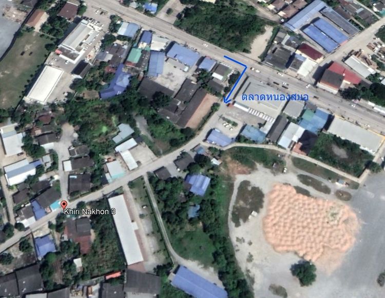 ขายที่ดินแยกคีรี (คีรีซอย 3) หลังบิ๊กซีชลบุรี ตลาดหนองสมอ 1 ไร่ 90 วา  รูปที่ 2