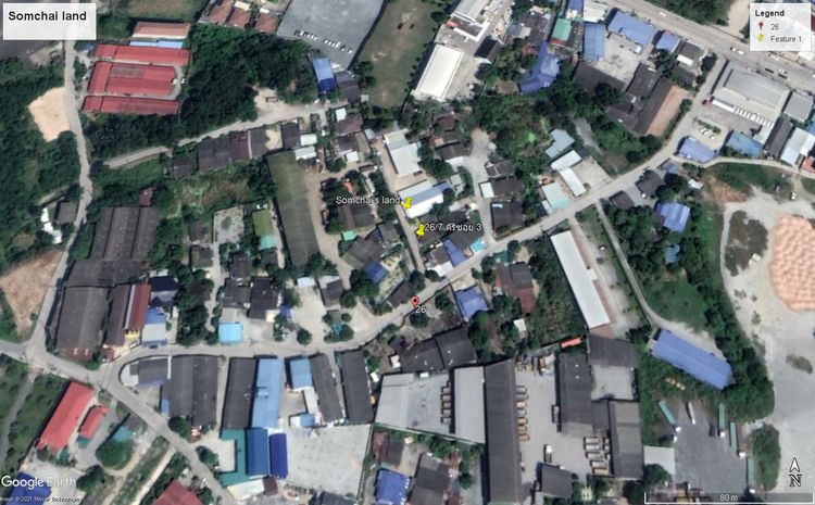 ขายที่ดินแยกคีรี (คีรีซอย 3) หลังบิ๊กซีชลบุรี ตลาดหนองสมอ 1 ไร่ 90 วา  รูปที่ 4