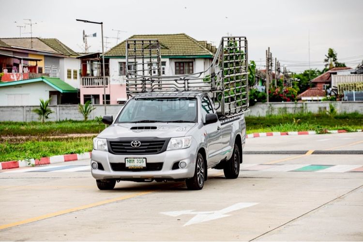 รถ Toyota Hilux Vigo 2.5 Single J สี เทา