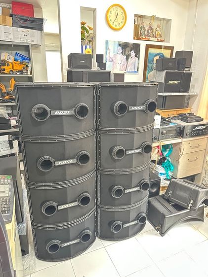 เครื่องเสียงไฮไฟ ลำโพงขนาดใหญ่ ขายถูก ลำโพง Bose 802 II สภาพสวย พร้อม 802-C System Controller 