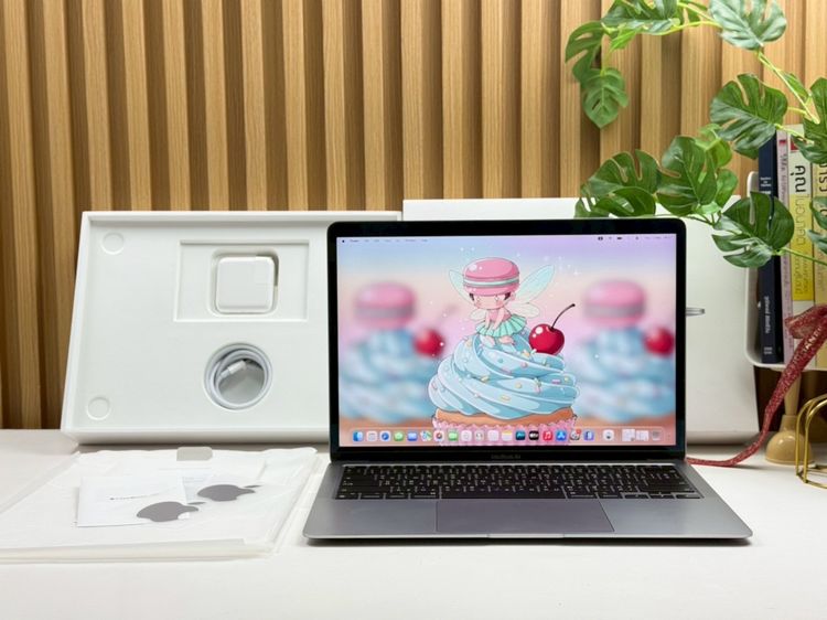 Apple แมค โอเอส 8 กิกะไบต์ อื่นๆ ไม่ใช่ MacBook Air 13-inch M1,2020 Ram8GB SSD512GB SpaceGray