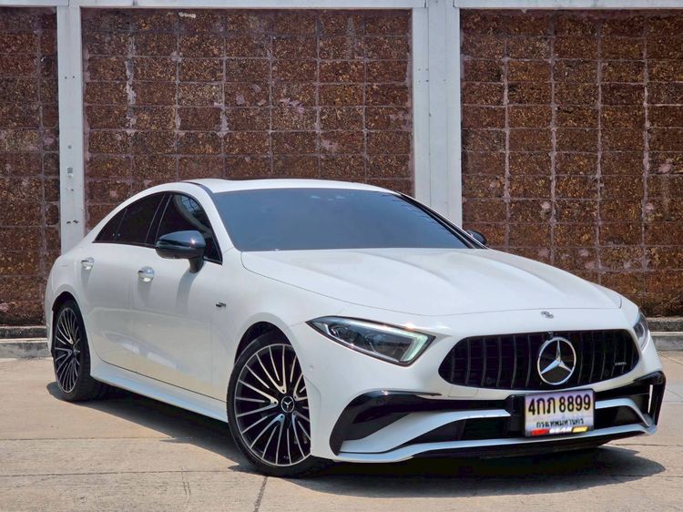 Mercedes-Benz CLS-Class 2024 CLS53 Sedan เบนซิน ไม่ติดแก๊ส เกียร์อัตโนมัติ ขาว