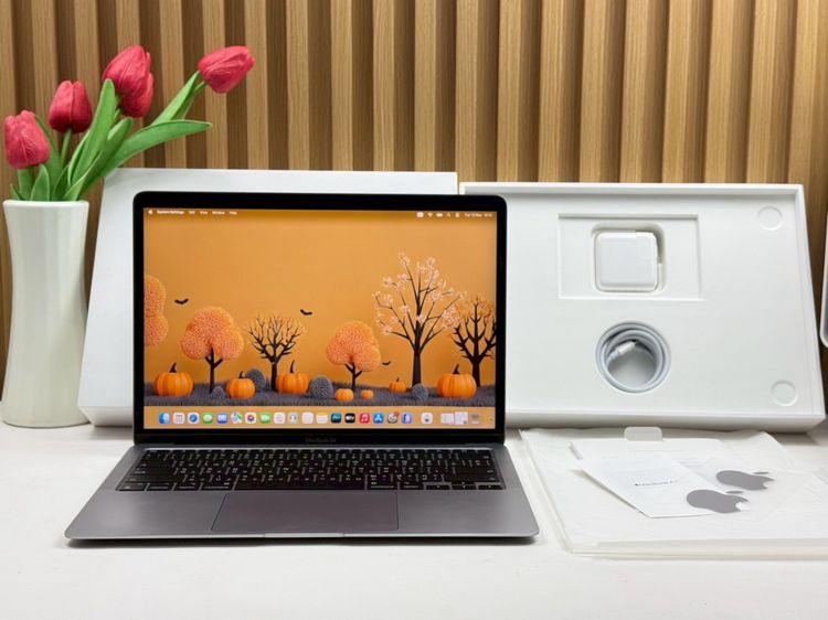 Apple แมค โอเอส 8 กิกะไบต์ อื่นๆ ไม่ใช่ MacBook Air 13-inch M1,2020 Ram8GB SSD512GB SpaceGray