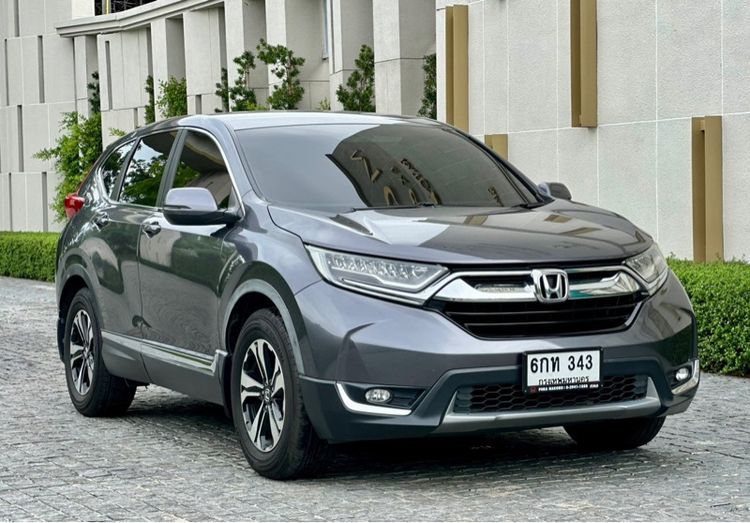 Honda CR-V 2017 2.4 E Utility-car เบนซิน ไม่ติดแก๊ส เกียร์อัตโนมัติ เทา