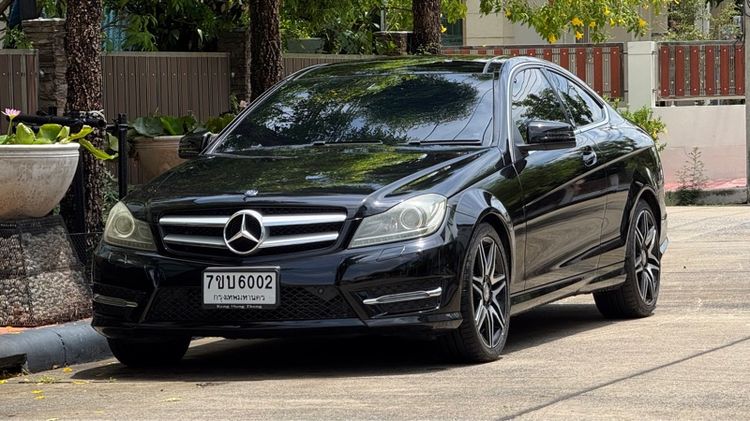รถ Mercedes-Benz C-Class C180 AMG สี ดำ
