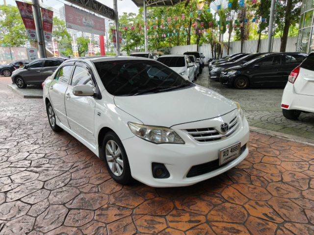 Toyota Altis 2012 1.6 G Sedan เบนซิน ไม่ติดแก๊ส เกียร์อัตโนมัติ ขาว