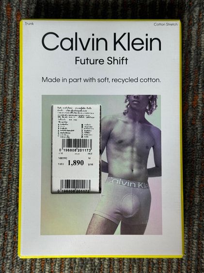 CALVIN KLEIN  Future Shift Cotton ทรง Trunk รุ่น NB3592 PET รูปที่ 6