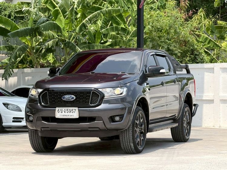 Ford Ranger 2021 2.2 Hi-Rider XLT Pickup ดีเซล ไม่ติดแก๊ส เกียร์อัตโนมัติ เทา รูปที่ 2