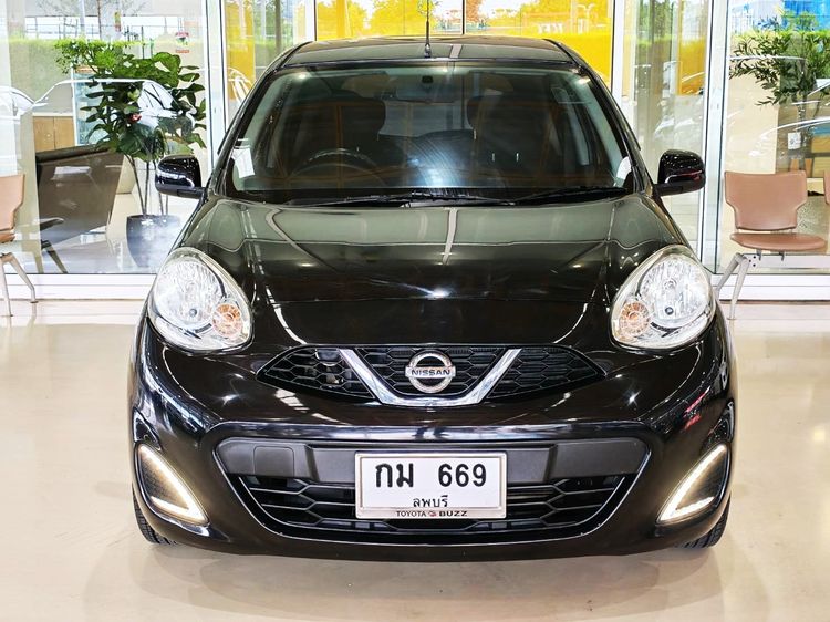 รถ Nissan March 1.2 E สี ดำ