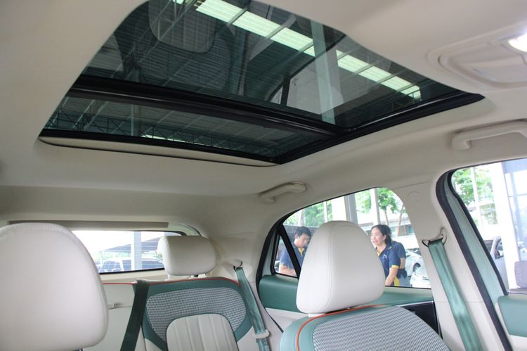 GWM ORA Good Cat 2023 500KM ULTRA Sedan ไฟฟ้า ไม่ติดแก๊ส เกียร์อัตโนมัติ เขียว รูปที่ 3