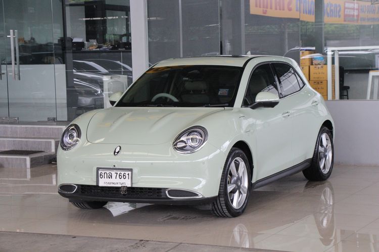 GWM ORA Good Cat 2023 500KM ULTRA Sedan ไฟฟ้า ไม่ติดแก๊ส เกียร์อัตโนมัติ เขียว