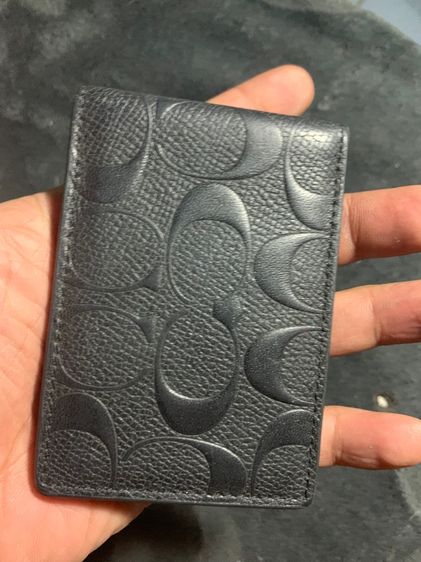 Coach รุ่น 3-In-1 Wallet In Signature Leather สีดำ (Black) มือสองมีแต่ตัวลูกใส่บัตร ใบแม่ไม่มี อ่านก่อนซื้องดดราม่า รูปที่ 6