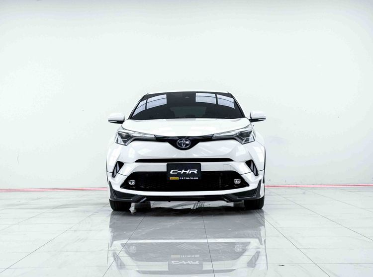 Toyota C-HR 2020 1.8 Hybrid Hi Utility-car ไฮบริด ไม่ติดแก๊ส เกียร์อัตโนมัติ ขาว รูปที่ 3