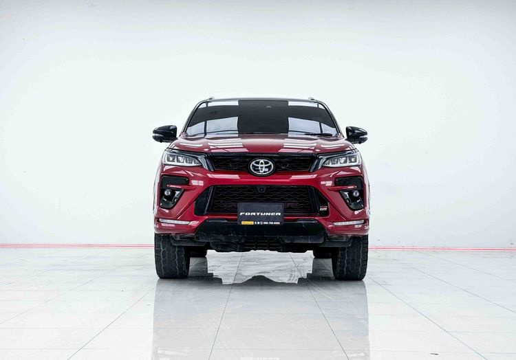 Toyota Fortuner 2023 2.8 GR Sport Black Top 4WD Utility-car ดีเซล ไม่ติดแก๊ส เกียร์อัตโนมัติ แดง รูปที่ 3