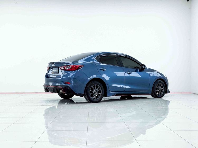 Mazda Mazda 2 2019 1.3 High Connect Sedan เบนซิน ไม่ติดแก๊ส เกียร์อัตโนมัติ น้ำเงิน รูปที่ 4