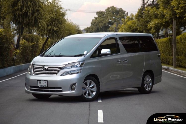 รถ Toyota Vellfire 2.4 V สี เทา