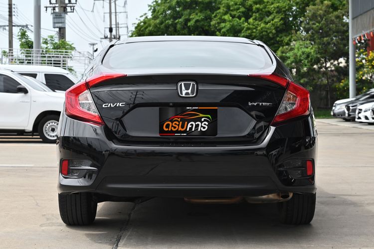 Honda Civic 2016 1.8 EL i-VTEC Sedan เบนซิน ไม่ติดแก๊ส เกียร์อัตโนมัติ ดำ รูปที่ 4