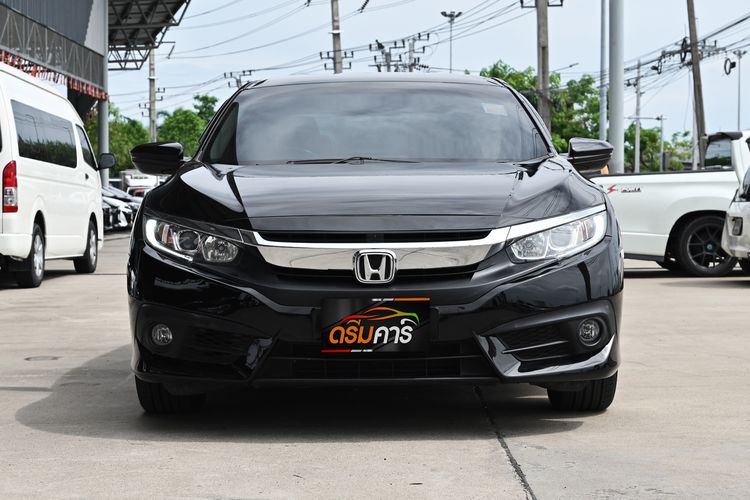 Honda Civic 2016 1.8 EL i-VTEC Sedan เบนซิน ไม่ติดแก๊ส เกียร์อัตโนมัติ ดำ รูปที่ 2
