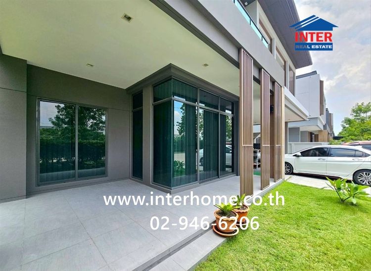 บ้านเดี่ยว 2 ชั้น 80.3 ตร.ว. หมู่บ้านบางกอกบูเลอวาร์ด บางนา-ศรีนครินทร์ ใกล้เมกาบางนา และโรงเรียนนานาชาติสิงคโปร์สุวรรณภูมิ  รูปที่ 4