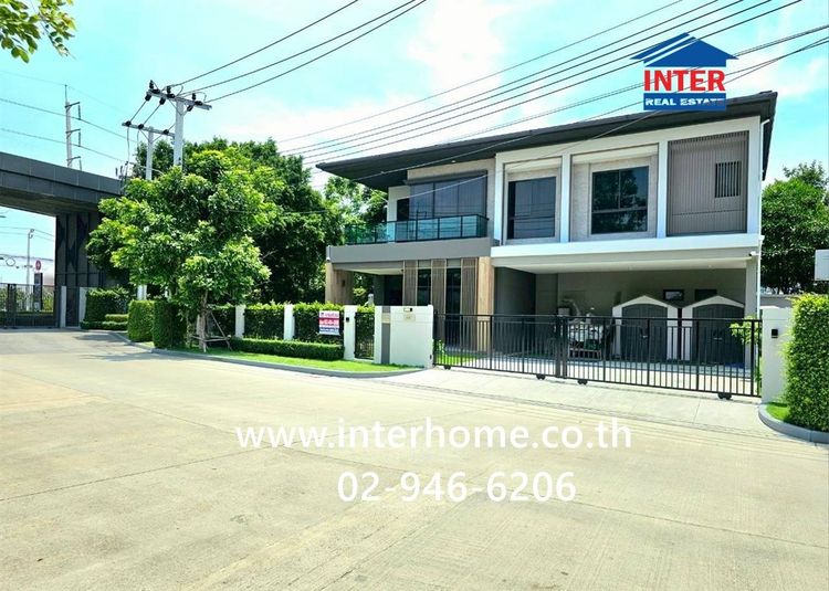 บ้านเดี่ยว 2 ชั้น 80.3 ตร.ว. หมู่บ้านบางกอกบูเลอวาร์ด บางนา-ศรีนครินทร์ ใกล้เมกาบางนา และโรงเรียนนานาชาติสิงคโปร์สุวรรณภูมิ  รูปที่ 3