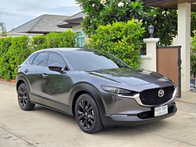 รถ Mazda CX-30 2.0 Carbon Edition สี เทา