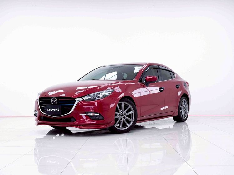 Mazda Mazda3 2020 2.0 C Sedan เบนซิน ไม่ติดแก๊ส เกียร์อัตโนมัติ แดง