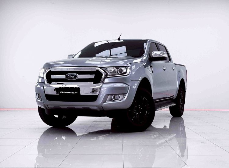 Ford Ranger 2016 2.2 Hi-Rider XLT Pickup ดีเซล ไม่ติดแก๊ส เกียร์อัตโนมัติ เทา