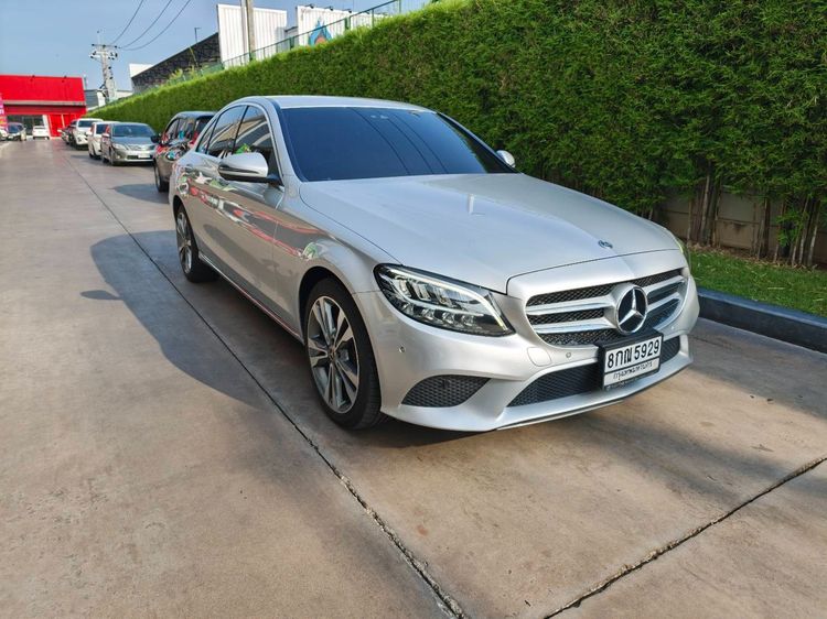 รถ Mercedes-Benz C-Class C220 สี เทา