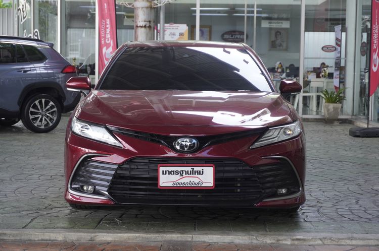 Toyota Camry 2022 2.5 Premium Sedan เบนซิน ไม่ติดแก๊ส เกียร์อัตโนมัติ แดง รูปที่ 2