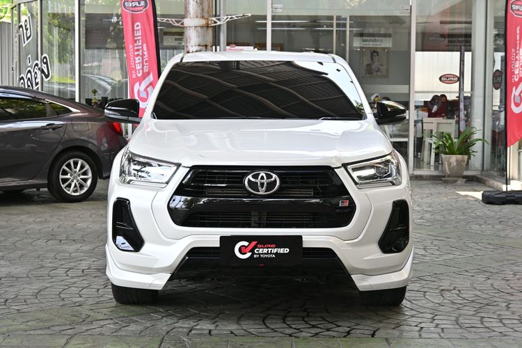 Toyota Hilux Revo 2022 Double Cab 2.8 GR Sport Pickup ดีเซล ไม่ติดแก๊ส เกียร์อัตโนมัติ ขาว รูปที่ 2